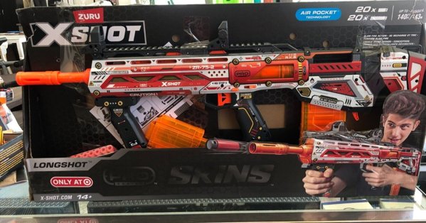 X-Shot Παιχνίδι όπλο X-SHOT Skins Pro, σειρά 1 Sinister, ποικιλία, 36600 14234171 193052050052