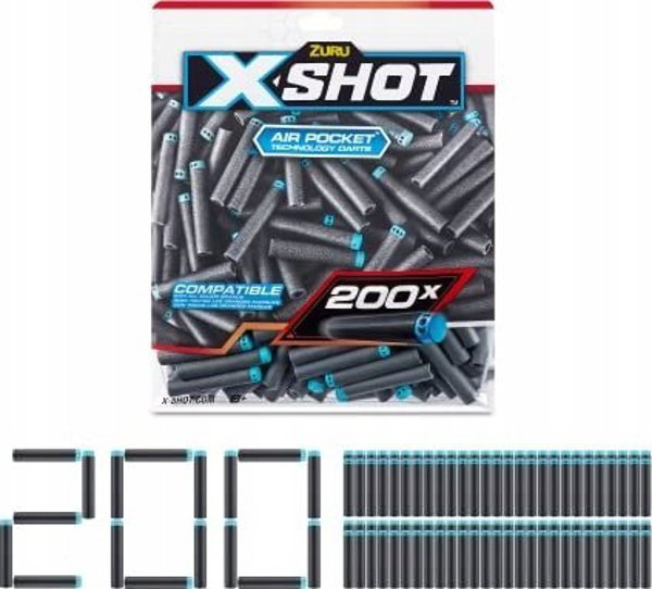 X-Shot X-SHOT ανταλλακτικά Excel, 200 τεμ., 36592
