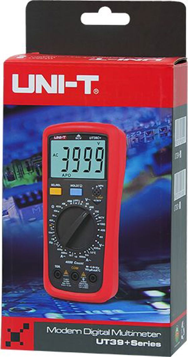 Ψηφιακός μετρητής UNI-T UT39A+ Καλώδια μέτρησης XTREME