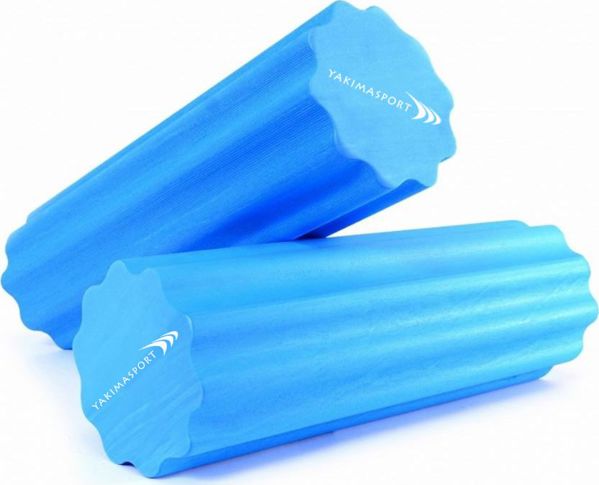 YakimaSport Κύλινδρος Μασάζ Foam Roller Με Αυλακώσεις 45cm Για Μυοπεριτονιακή Αποκατάσταση