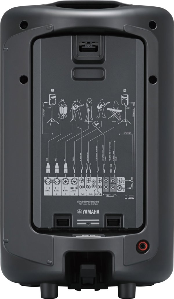 Yamaha Portable PA System STAGEPAS 600BT