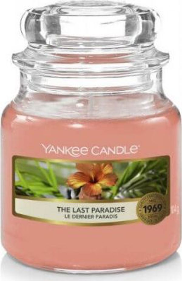 Yankee Candle Αρωματικό Κερί The Last Paradise, Μικρό Βάζο (104g), Ροζ