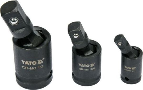 Yato YATO IMPACT JOINT SET 1/4" 3/8" 1/2 YT-10643 6666387 5906083047367