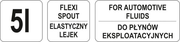 Yato Εργαστηριακός διανομέας 5L με εύκαμπτο χωνί (YT-06985)