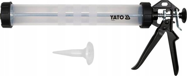 Yato YATO ΠΙΣΤΟΛΙ ΓΙΑ ΠΥΚΝΕΣ ΜΑΖΕΣ 600mm ΔΙΑΦΑΝΕΣ