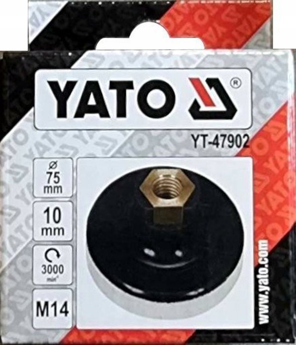Yato YATO POLISHING FELT DISK 75x10mm M14