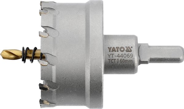 Πριονωτή Κορώνα Yato YT. TCT για Μέταλλο 60mm