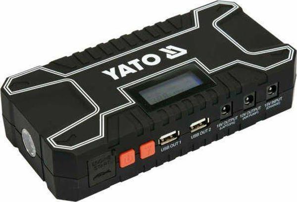 Yato Συσκευή Εκκίνησης Αυτοκινήτου YT-83082, Powerbank 12000mAh, 12V, 500A Peak Current