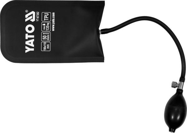 Yato Μαξιλάρι Συναρμολόγησης YT-67382, Πνευματικό Μαξιλάρι Στήριξης 135kg, 190x110mm, Μαύρο