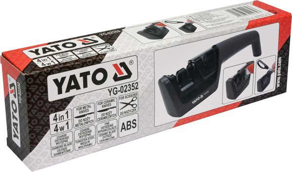 Yato Ακονιστήρι για μαχαίρια και ψαλίδια 4 σε 1 (YG-02352)