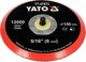 Yato YATO ΔΙΣΚΟΣ / ΠΛΑΤΦΟΡΜΑ ΓΥΑΛΙΣΜΑΤΟΣ ΜΕ VELCRO 150mm 5/16"