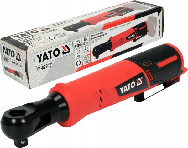 Yato YT. ΚΑΣΤΑΝΙΑ 12V 80Nm 1/2"... ΧΩΡΙΣ ΦΟΡΤΙΣΤΗ ΚΑΙ ΜΠΑΤΑΡΙΑ