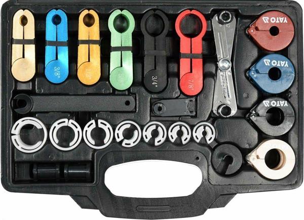 Yato YT-06301 Σετ Εργαλείων Αποσύνδεσης Καλωδίων, Βυσμάτων & Σωλήνων Καυσίμου & Κλιματισμού