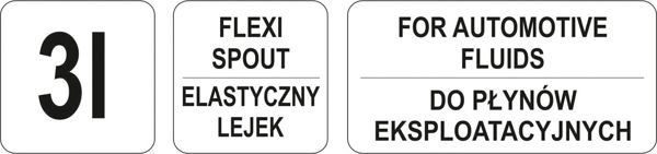 Εργαστηριακός διανομέας Yato 3L με εύκαμπτο χωνί (YT-06983)