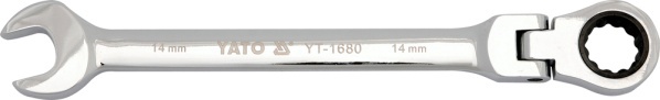 Μικτό κλειδί Yato με καστάνια και άρθρωση 24mm (YT-1690) 3043637 5906083916908