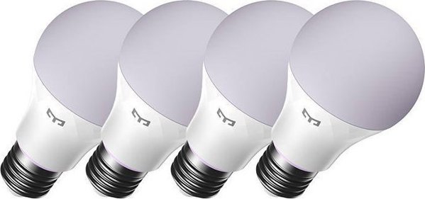 Yeelight Έξυπνος Λάμπα Yeelight W4 E27 (Χρώμα) 4 Τεμ