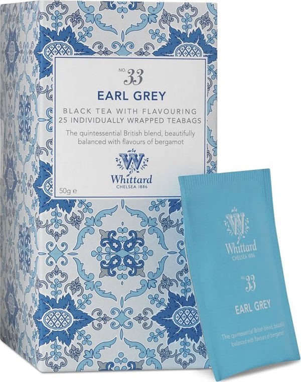 Τσάι Whittard of Chelsea "Earl Grey", 25 τεμ.