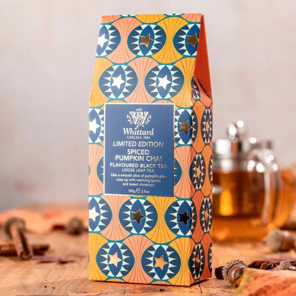 Μαύρο τσάι Whittard of Chelsea Spiced Pumpkin Chai, 100 g