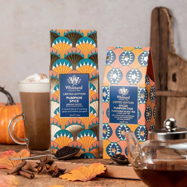 Μαύρο τσάι Whittard of Chelsea Spiced Pumpkin Chai, 100 g