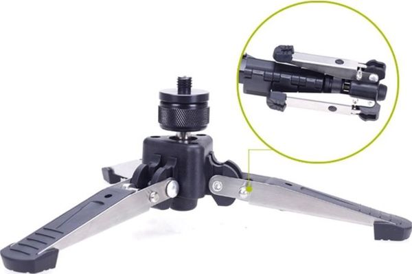 Μονοπόδι YUNTENG 2 σε 1 με Πόδια και Λαβή Λαδιού / Βίντεο / Gopro Hero 7