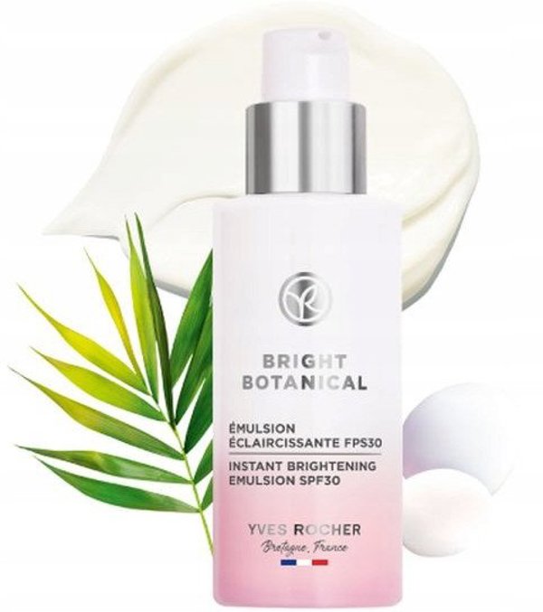 Yves Rocher, Bright Botanical, Instant Brightening, Emulsion, For Face, SPF30, 50 ml Unisex