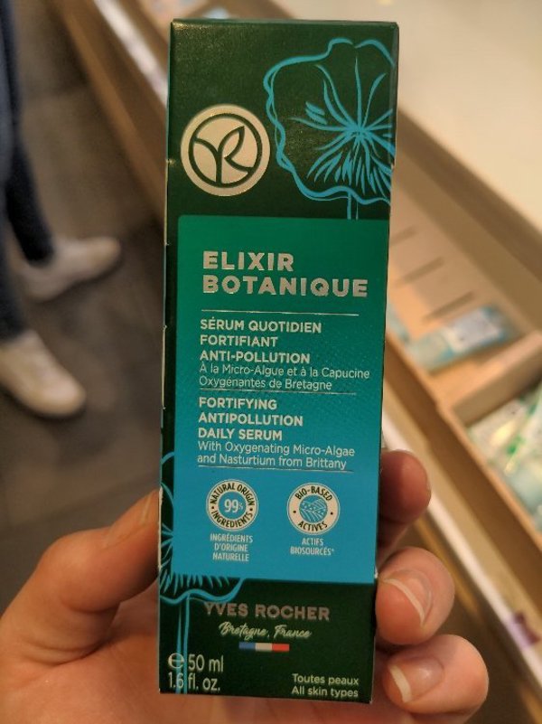 Yves Rocher, Elixir Botanique, Anti-Pollution, Serum, For Face, 50 ml For Women