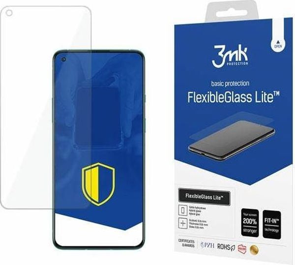 3MK FlexibleGlass Lite Υβριδικό Γυαλί Προστασίας Οθόνης για OnePlus 8T 5G