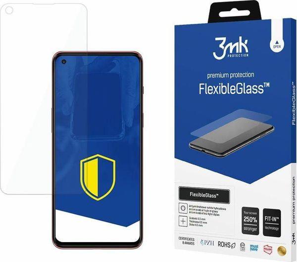 3MK FlexibleGlass Υβριδικό Προστατευτικό Οθόνης για OnePlus Nord 2 5G - Ανθεκτικό & Αντιβακτηριδιακό