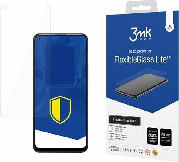 3mk FlexibleGlass Lite Υβριδικό Γυαλί Προστασίας Οθόνης για Realme 8 5G