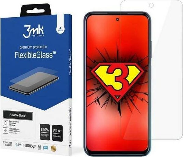 Υβριδικό Γυαλί Προστασίας 3MK FlexibleGlass για HTC Desire 21 Pro 5G - Αντιβακτηριδιακό & Ενισχυμένο