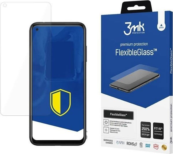 3MK FlexibleGlass Υβριδικό Προστατευτικό Οθόνης για HTC Desire 22 Pro, Αντιχαρακτικό & Αντιβακτηριδιακό