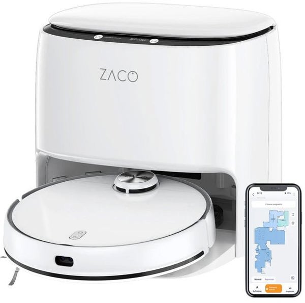 Zaco M1s Wet & Dry balta - Robots puteklu sucejs