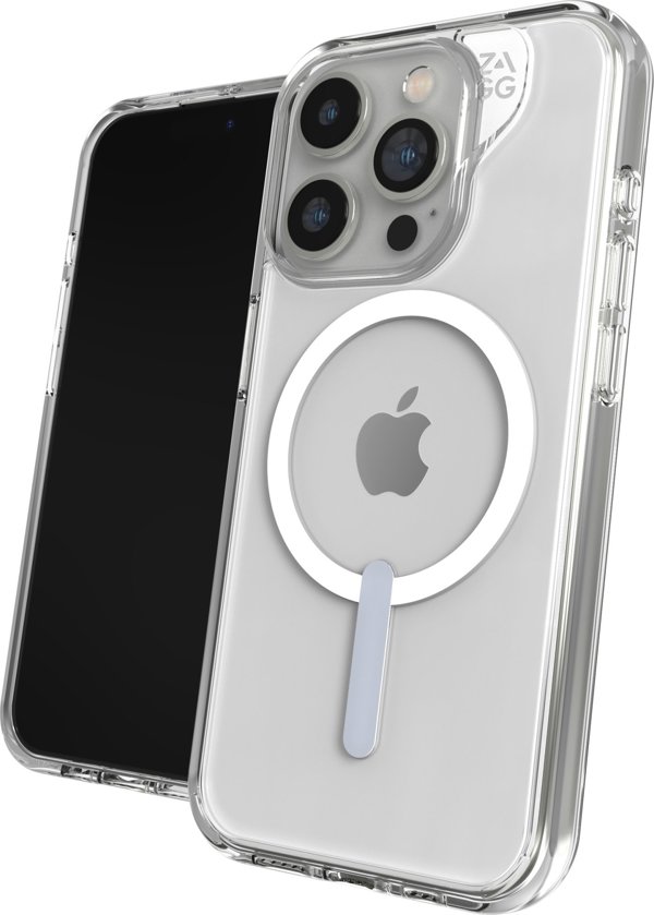 Zagg International ZAGG Crystal Palace Snap - obudowa ochronna do iPhone 15 Pro kompatybilna z MagSafe (clear)