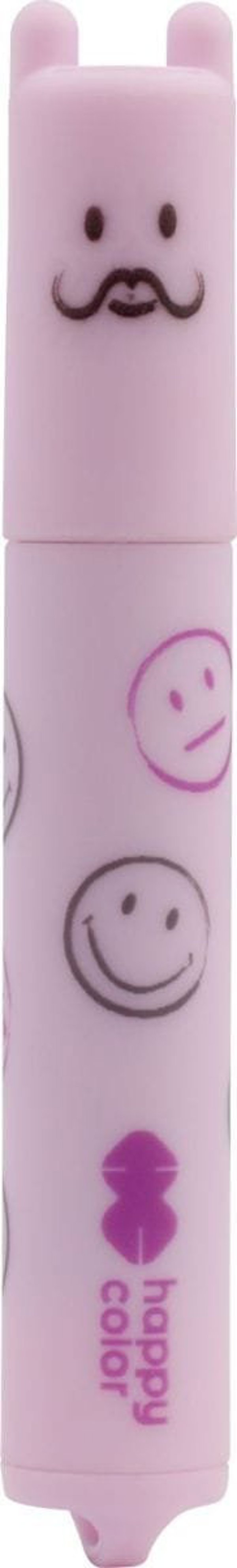 Μαρκαδόροι υπογράμμισης mini SMILE 6 παστέλ χρωμάτων HA 4130 02PA-WP6 Happy Color