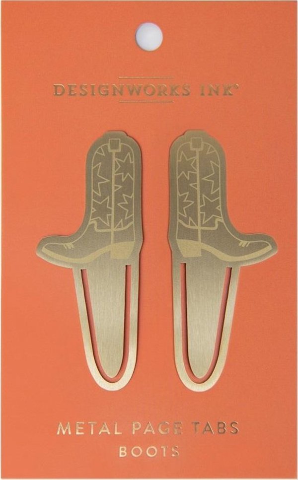Μεταλλικοί σελιδοδείκτες Boots 2 τεμ