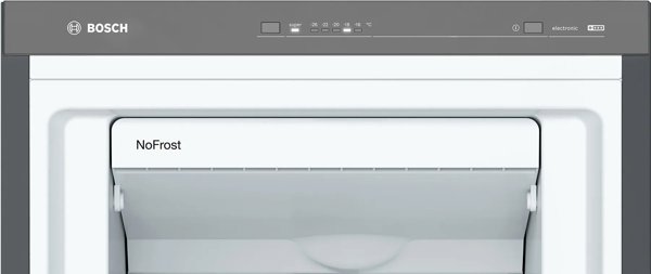Καταψύκτης Bosch GSN36VXEP Ελεύθερος 242L Μαύρος Ενεργειακής Κλάσης E