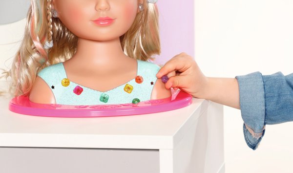 Zapf ZAPF Creation BABY born Sister Styling Head Princess, make-up and hairdressing head