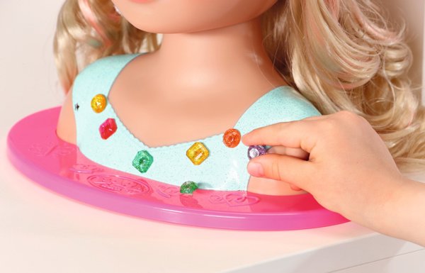 Zapf ZAPF Creation BABY born Sister Styling Head Princess, make-up and hairdressing head