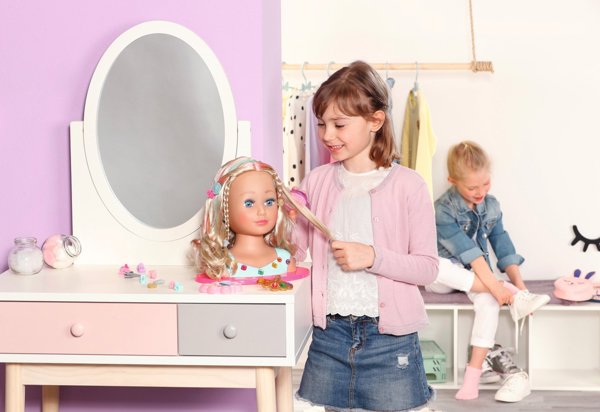Zapf ZAPF Creation BABY born Sister Styling Head Princess, make-up and hairdressing head