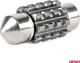 Λαμπτήρες LED CANBUS Festoon C5W 12SMD 2016 31mm Λευκό 12V 24V AMIO-04235
