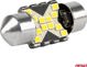 Λαμπτήρες LED CANBUS Festoon C5W 12SMD 2016 31mm Λευκό 12V 24V AMIO-04235
