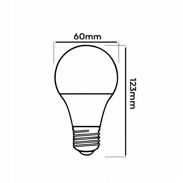 Λάμπα LED Homeline E27 15W A60 Θερμό Φως (Warm White)