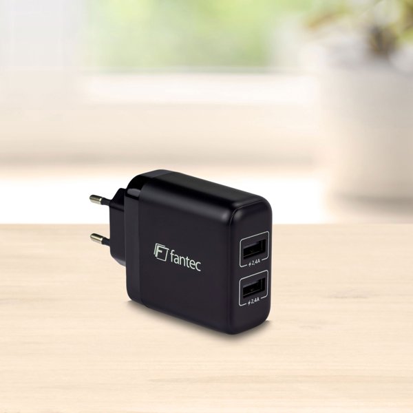Τροφοδοτικό Fantec FANTEC SC-A224 24 Watt 4.8A QC-2