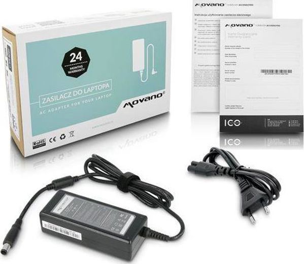 Φορτιστής Laptop Movano 45W 19.5V 2.31A για Dell (7.4x5.0mm) - ZZ/DEL195231