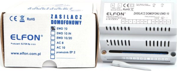 Τροφοδοτικό Θυροτηλεφώνου Eltcrac EWD-10, Αξεσουάρ Θυροτηλεφωνίας, 5905668410251