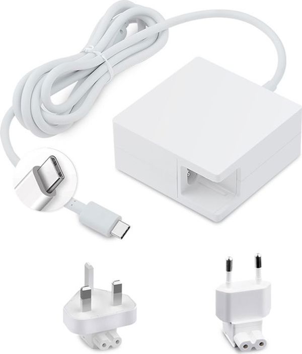 Φορτιστής για φορητό υπολογιστή MicroBattery 45 W, USB-C, 2.2 A, 20 V (MBXUSBC-AC0001-W)