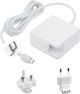Φορτιστής για φορητό υπολογιστή MicroBattery 45 W, USB-C, 2.2 A, 20 V (MBXUSBC-AC0001-W)