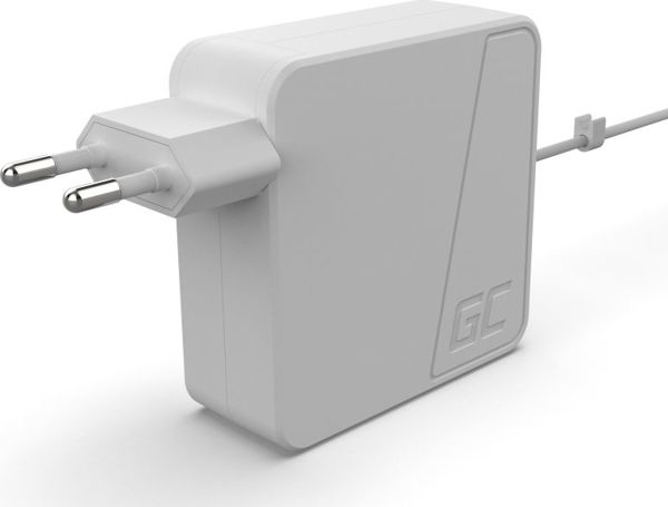 Φορτιστής για φορητό υπολογιστή Green Cell 60 W, Magsafe 2, 3.6 A, 16.5 V (AD37)