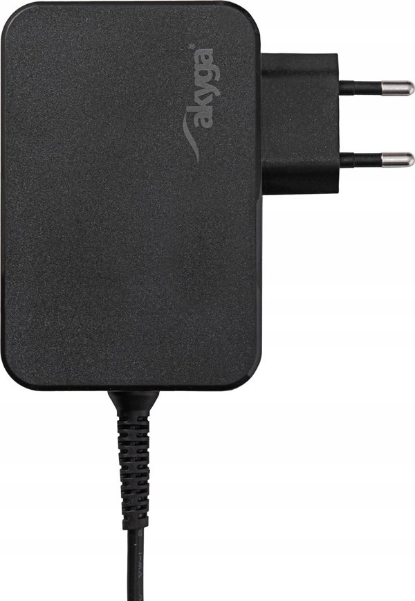 Zasilacz do laptopa Akyga Zasilacz do notebooka Akyga AK-ND-82 5-20V / 3-4.5A 90W USB type C 1.8m GaN