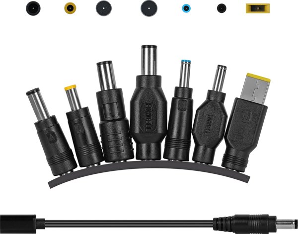 Kruger&Matz Παγκόσμιος Φορτιστής 45W με Power Delivery και 7 Αντάπτορες